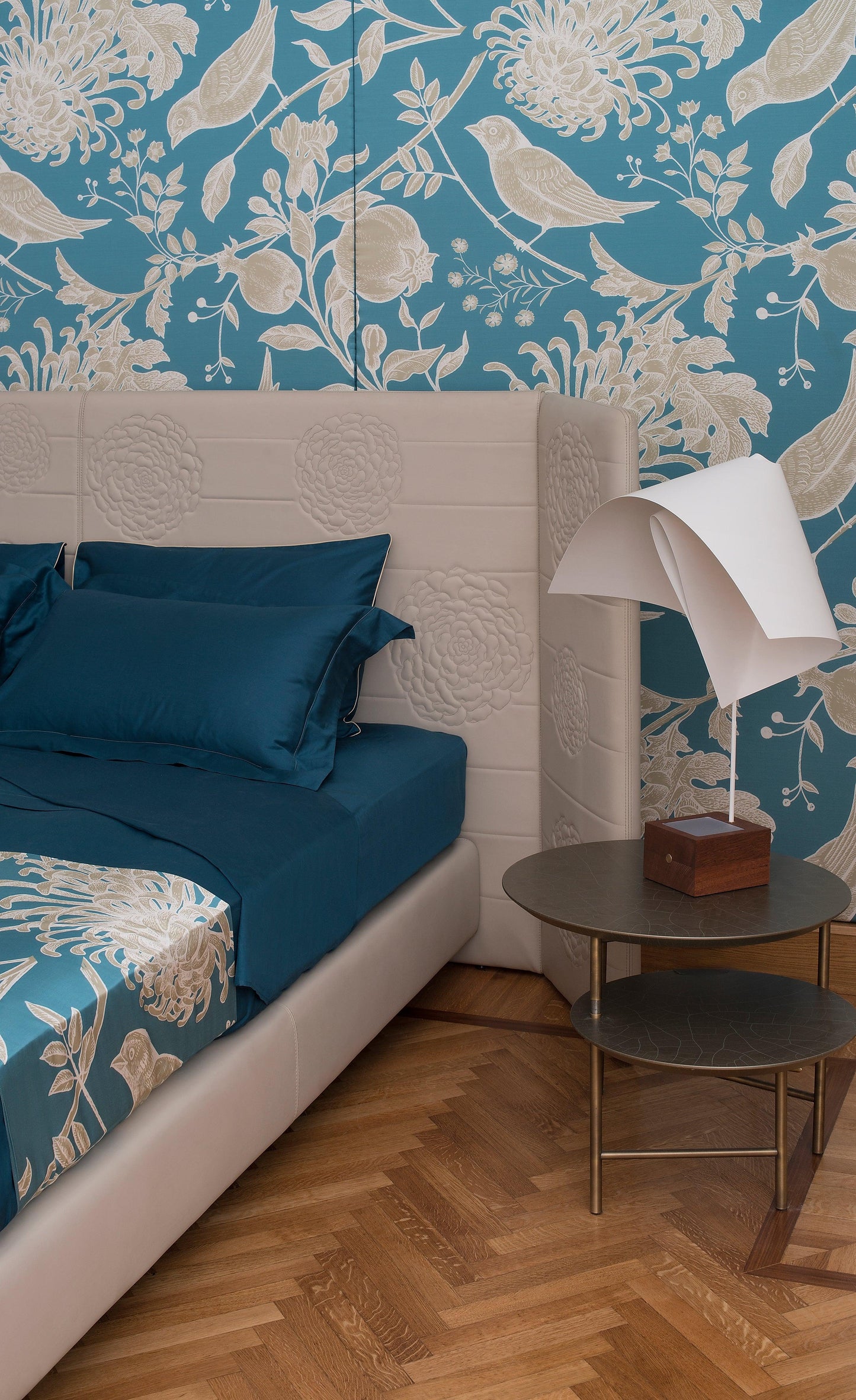 Green Cordonetto Bed Set - midsummer-milano