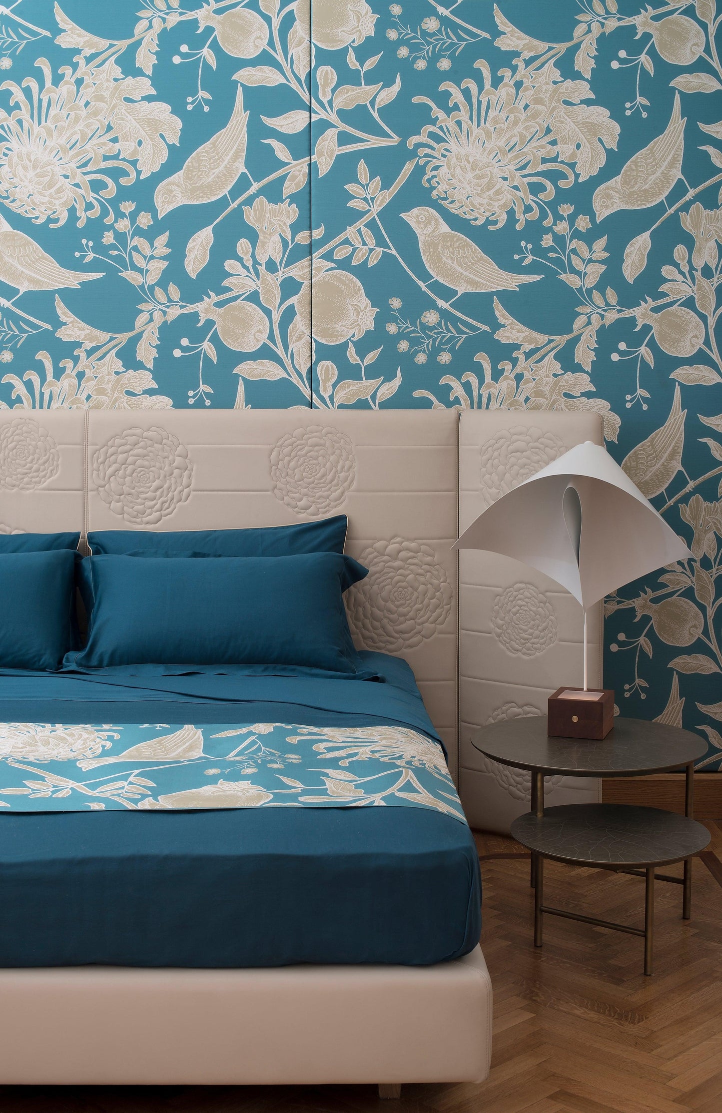 Green Cordonetto Bed Set - midsummer-milano