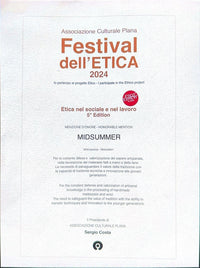 Festival dell'Etica: Menzione d'Onore - midsummer-milano