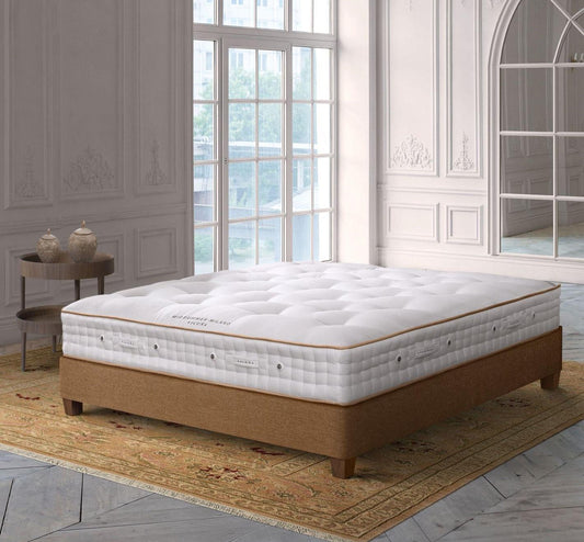 Vicuna mattress on the boxspring