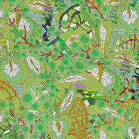 “72 Kō, Geishi-Ayame” Panel by Ginette Caron / Masami Moriyama - midsummer-milano