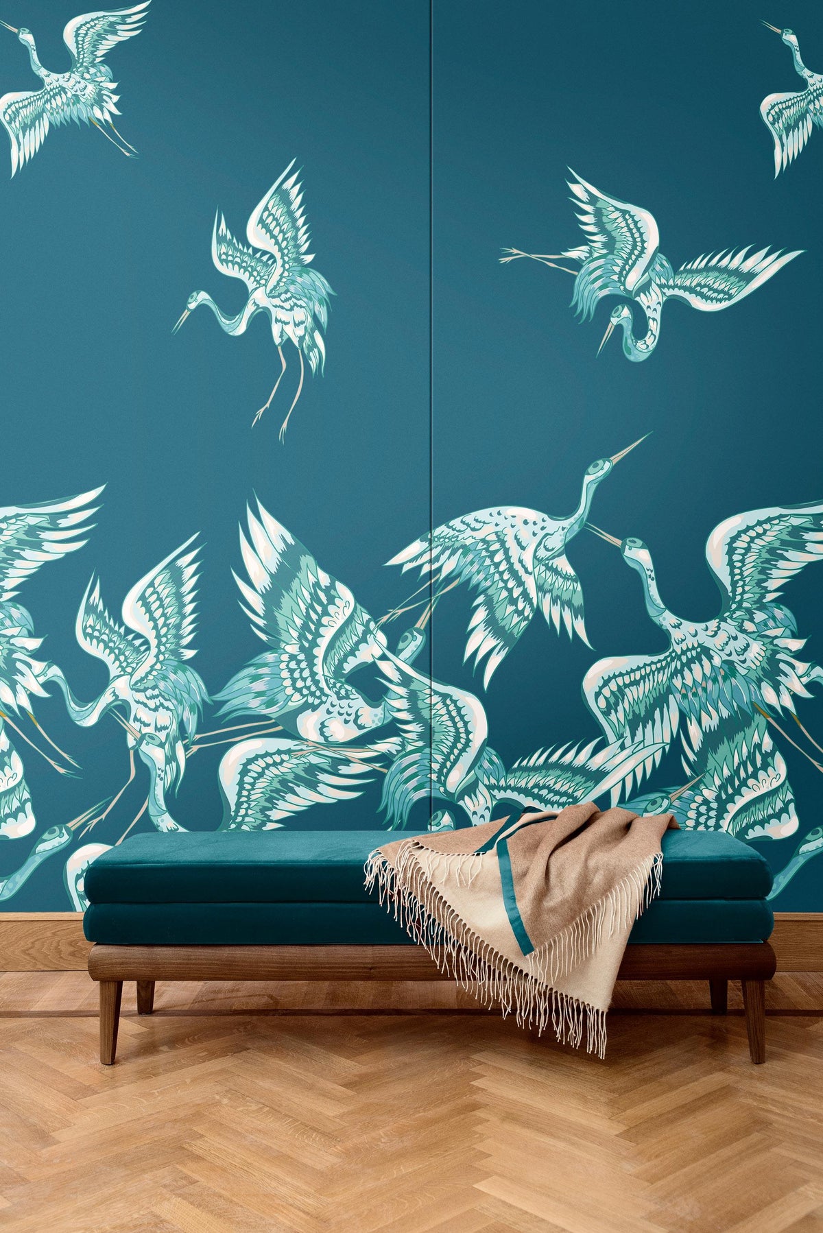 Herons Panel - midsummer-milano