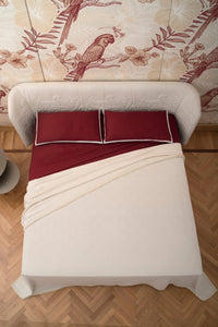Red Cordonetto Bed Set - midsummer-milano
