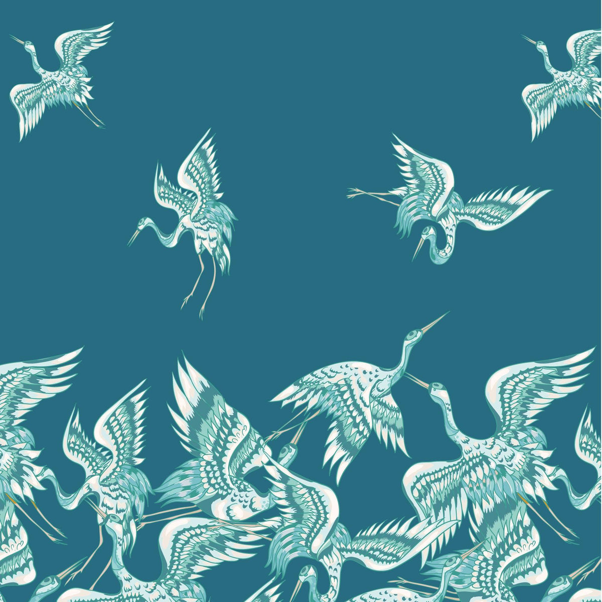 Herons Panel - midsummer-milano