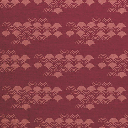 Japanese pattern wall covering. Silk. Made in italy