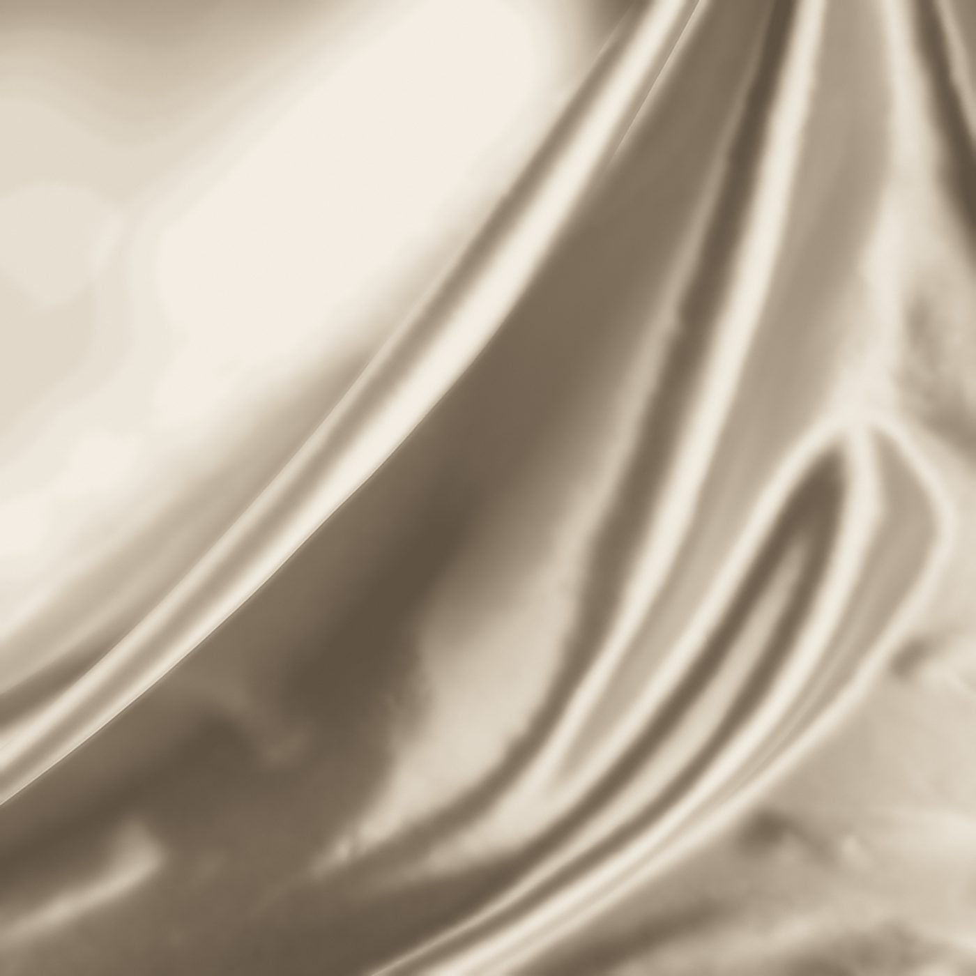 Silk satin falling in soft folds, catching the light.