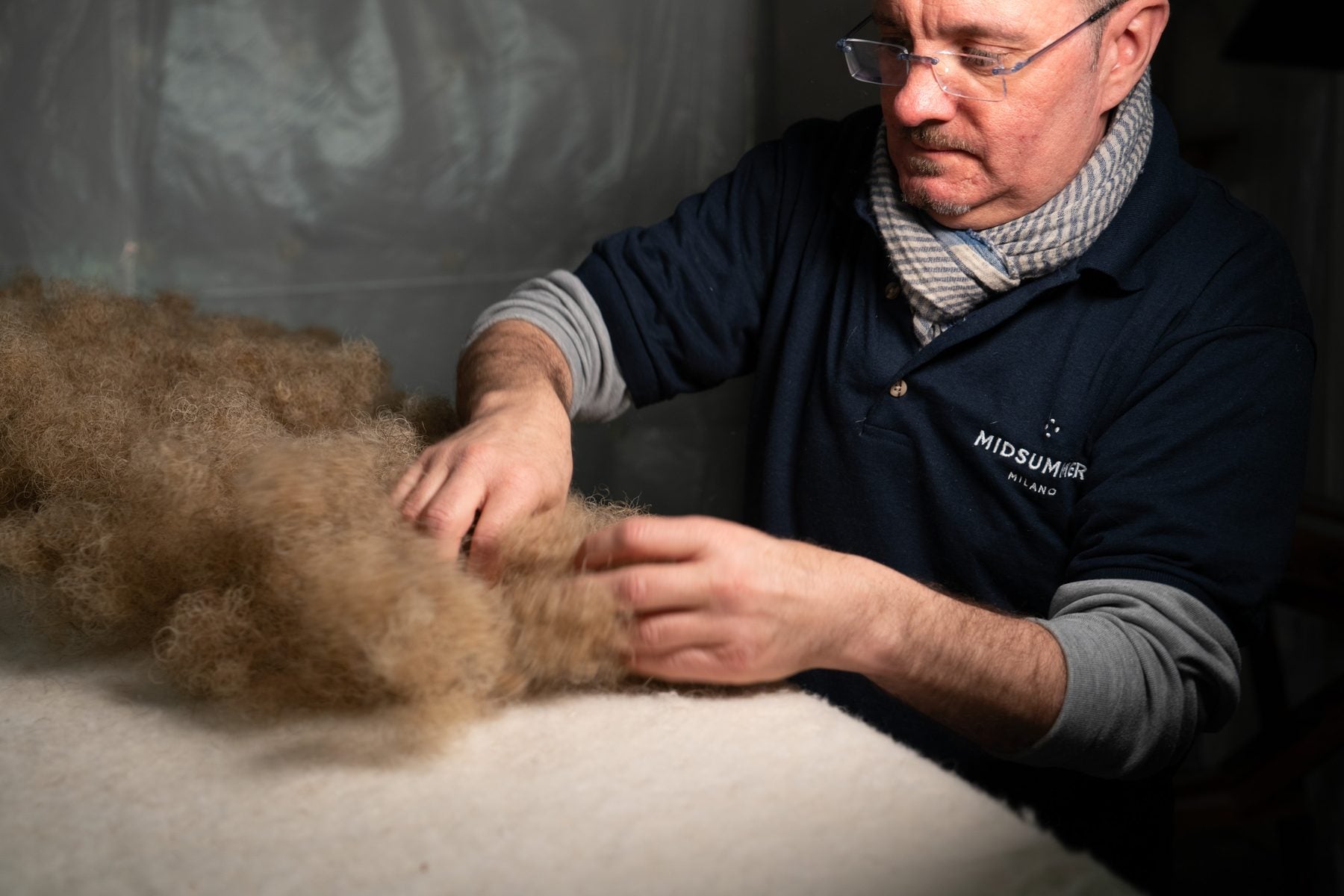 By hand. One bed at a time.
