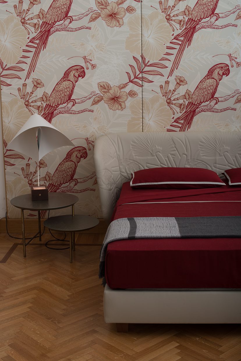 The parrot room.
